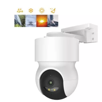 iGET HOME Camera CS8 White - bezdrátová venkovní 2K kamera, Auto tracking, krytí IP65, zvuk iGET HOME Camera CS8 White - bezdrátová venkovní 2K kamera, Auto tracking, krytí IP65, zvuk