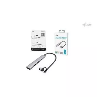 I-Tec USB-A/USB-C Metal HUB 1x USB-C 3.1 + 3x USB 2.0
