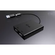 I-Tec USB-A/USB-C Dual 4K HDMI Video Adapter