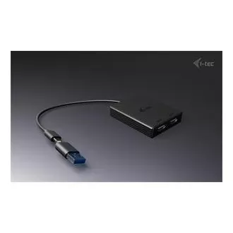 I-Tec USB-A/USB-C Dual 4K HDMI Video Adapter