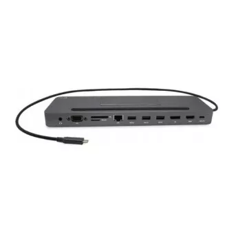 I-tec USB-C Metal Ergonomic 4K 3x Display Docking Station with Power Delivery 85W + i-tec Universal Charger 100W (bundle I-tec USB-C Metal Ergonomic 4K 3x Display Docking Station with Power Delivery 85W + i-tec Universal Charger 100W (bundle
