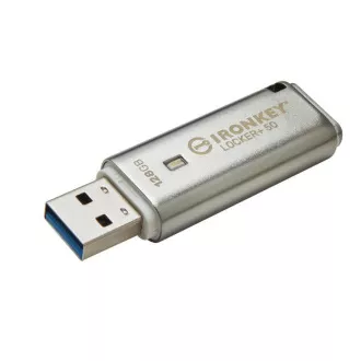 KINGSTON 256GB IronKey Locker Plus 50 AES Encryption, USBtoCloud KINGSTON 256GB IronKey Locker Plus 50 AES Encryption, USBtoCloud