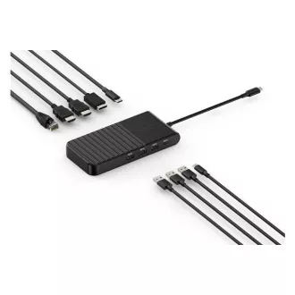 Kensington UH1500P EQ USB-C mobilní dokovací stanice s podporou 3 monitorů