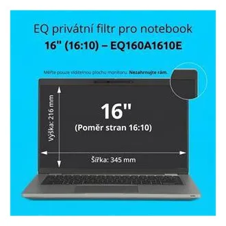 Kensington EQ privátní filtr pro notebook 16'' 16:10 Kensington EQ privátní filtr pro notebook 16'' 16:10