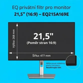 Kensington EQ privátní filtr pro monitor 21.5'' 16:9 Kensington EQ privátní filtr pro monitor 21.5'' 16:9