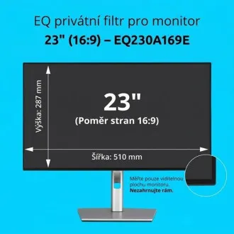 Kensington EQ privátní filtr pro monitor 23'' 16:9 Kensington EQ privátní filtr pro monitor 23'' 16:9