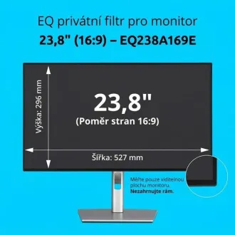 Kensington EQ privátní filtr pro monitor 23.8'' 16:9 Kensington EQ privátní filtr pro monitor 23.8'' 16:9