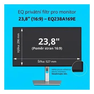 Kensington EQ privátní filtr pro monitor 23.8'' 16:9 Kensington EQ privátní filtr pro monitor 23.8'' 16:9
