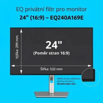 Kensington EQ privátní filtr pro monitor 24'' 16:9 Kensington EQ privátní filtr pro monitor 24'' 16:9