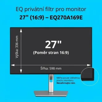 Kensington EQ privátní filtr pro monitor 27'' 16:9 Kensington EQ privátní filtr pro monitor 27'' 16:9