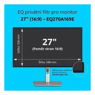 Kensington EQ privátní filtr pro monitor 27'' 16:9 Kensington EQ privátní filtr pro monitor 27'' 16:9