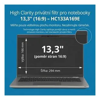 Kensington High Clarity privátní filtr pro notebook 13.3'' 16:9 Kensington High Clarity privátní filtr pro notebook 13.3'' 16:9
