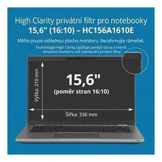 Kensington High Clarity privátní filtr pro notebook 15.6'' 16:10
