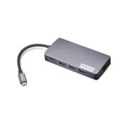 Lenovo Dock CONS - Lenovo 150 - USB-C Travel (100W max), 1x USB-C, 3x USB-A, 1x HDMI, 1x VGA, 1x RJ45, 1x TF/SD čtečka