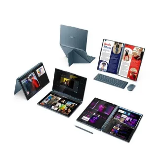 Lenovo YOGA BOOK 9 Ultra 7 255H/AI/32GB/1TB SSD/2x 14"/2,8K/OLED/Touch/120Hz/až750nitů/Pero/3r OnSite/WIN11 PRO/3xbundle Lenovo YOGA BOOK 9 Ultra 7 255H/AI/32GB/1TB SSD/2x 14"/2,8K/OLED/Touch/120Hz/až750nitů/Pero/3r OnSite/WIN11 PRO/3xbundle