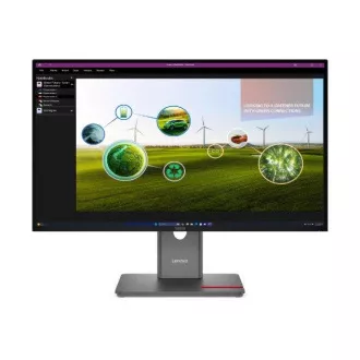 Lenovo LCD P27q-40 27" IPS/2560x1440/6ms/HDMI/DP/4xUSB/Výškově nastavitelný/Pivot/Vesa/Černá Lenovo LCD P27q-40 27" IPS/2560x1440/6ms/HDMI/DP/4xUSB/Výškově nastavitelný/Pivot/Vesa/Černá