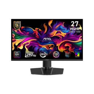 MSI MAG 271QP QD-OLED X24 gaming monitor 26,5" QD-OLED/2560x1440 (WQHD)/240Hz/0,03ms/2xHDMI/DP/Výšk.nast./Pivot MSI MAG 271QP QD-OLED X24 gaming monitor 26,5" QD-OLED/2560x1440 (WQHD)/240Hz/0,03ms/2xHDMI/DP/Výšk.nast./Pivot