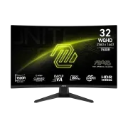 MSI MAG 321CQF E18 Gaming monitor 31,5" Rapid VA zakřivený /2560 x 1440/180Hz/0,5ms/2xHDMI/DP/černá