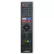 Nedis TVRC45HIBK - Náhradní Dálkový Ovladač | Hi-Sense TV | Předprogramovaný | Černá
