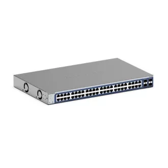 Netgear 48xGbE, Smart Switch, 2 Copper/SFP Combo Ports, 2 Dedicated SFP Ports - GS748T