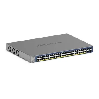 Netgear 48-Port Gigabit Ethernet, PoE+, Smart Switch, Cloud Management, 4 SFP+ Ports (380W) - GS752TXP Netgear 48-Port Gigabit Ethernet, PoE+, Smart Switch, Cloud Management, 4 SFP+ Ports (380W) - GS752TXP