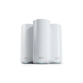 Netgear Orbi 770 Series Tri-Band WiFi 7 Mesh 3-pack (1 router + 2 satellites) Netgear Orbi 770 Series Tri-Band WiFi 7 Mesh 3-pack (1 router + 2 satellites)