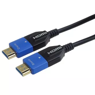 PremiumCord Ultra High Speed HDMI 2.1 optický kabel 8K@60Hz 4K@120Hz 7m zlacený PremiumCord Ultra High Speed HDMI 2.1 optický kabel 8K@60Hz 4K@120Hz 7m zlacený