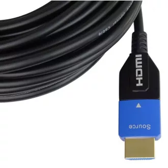 PremiumCord Ultra High Speed HDMI 2.1 optický kabel 8K@60Hz 4K@120Hz 10m zlacený