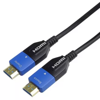 PremiumCord Ultra High Speed HDMI 2.1 optický kabel 8K@60Hz 4K@120Hz 30m zlacený PremiumCord Ultra High Speed HDMI 2.1 optický kabel 8K@60Hz 4K@120Hz 30m zlacený