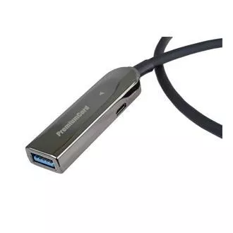 PremiumCord USB3.0 + 2.0 prodlužovací optický AOC kabel A/Male - A/Female 7m PremiumCord USB3.0 + 2.0 prodlužovací optický AOC kabel A/Male - A/Female 7m