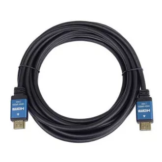 PremiumCord Ultra HDTV 4K@60Hz kabel HDMI 2.0b kovové+zlacené konektory 0,5m