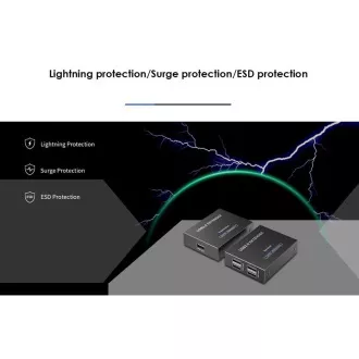 PremiumCord 4-port USB 2.0 extender po Cat5/Cat5e/Cat6 do 150m PremiumCord 4-port USB 2.0 extender po Cat5/Cat5e/Cat6 do 150m
