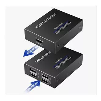 PremiumCord 4-port USB 2.0 extender po Cat5/Cat5e/Cat6 do 150m PremiumCord 4-port USB 2.0 extender po Cat5/Cat5e/Cat6 do 150m