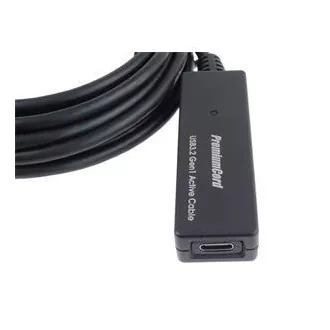 PremiumCord USB-C repeater a prodlužovací kabel Male-Female, 5Gbps 5m PremiumCord USB-C repeater a prodlužovací kabel Male-Female, 5Gbps 5m