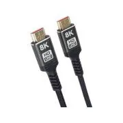 PremiumCord ULTRA HDMI 2.1 High Speed + Ethernet kabel 8K@60Hz,zlacené 0,5m