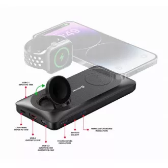 SWISSTEN POWER BANK 10000 mAh 2v1 PRO APPLE WATCH A MAGSAFE SWISSTEN POWER BANK 10000 mAh 2v1 PRO APPLE WATCH A MAGSAFE