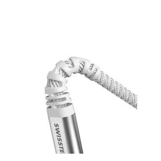 SWISSTEN DATOVÝ KABEL KEVLAR USB / LIGHTNING 1,5 M BÍLÝ SWISSTEN DATOVÝ KABEL KEVLAR USB / LIGHTNING 1,5 M BÍLÝ