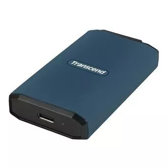Transcend ESD410C 4TB, USB 20Gbps Type C, Externí odolný SSD disk (3D NAND flash), 2000MB/R, 2000MB/W, modrý Transcend ESD410C 4TB, USB 20Gbps Type C, Externí odolný SSD disk (3D NAND flash), 2000MB/R, 2000MB/W, modrý