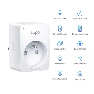 TP-LINK Tapo P110M - Mini chytrá Wi-Fi zásuvka s měřením spotřeby energie, MATTER TP-LINK Tapo P110M - Mini chytrá Wi-Fi zásuvka s měřením spotřeby energie, MATTER