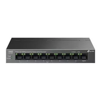 TP-Link LS109P Switch 1x LAN, 8x LAN s PoE+, 63W TP-Link LS109P Switch 1x LAN, 8x LAN s PoE+, 63W
