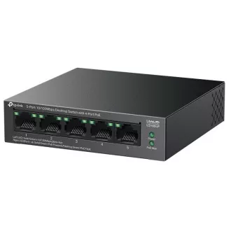 TP-Link LS105LP Switch 1x LAN, 4x LAN s PoE, 41W TP-Link LS105LP Switch 1x LAN, 4x LAN s PoE, 41W