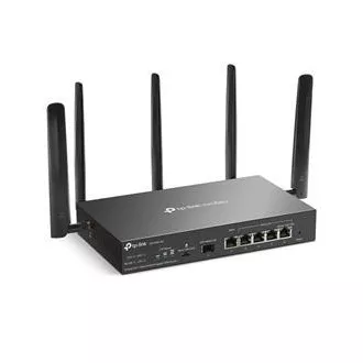 TP-Link ER706W-4G - AX3000 4G+ Cat6 LTE Wifi 6 Gigabitový VPN modem a router Omada TP-Link ER706W-4G - AX3000 4G+ Cat6 LTE Wifi 6 Gigabitový VPN modem a router Omada