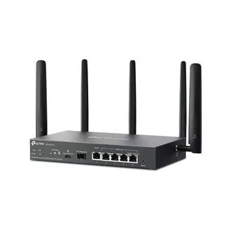 TP-Link ER706W-4G - AX3000 4G+ Cat6 LTE Wifi 6 Gigabitový VPN modem a router Omada TP-Link ER706W-4G - AX3000 4G+ Cat6 LTE Wifi 6 Gigabitový VPN modem a router Omada