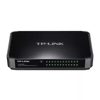 TP-Link TL-SF1024M Desktop Switch 24x 10/100Mbps, plastové šasi TP-Link TL-SF1024M Desktop Switch 24x 10/100Mbps, plastové šasi