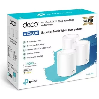 TP-Link Deco X60(1-pack) - AX5400 Meshový Wi-Fi 6 systém pro chytré domácnosti - HomeCare - (1-pack) TP-Link Deco X60(1-pack) - AX5400 Meshový Wi-Fi 6 systém pro chytré domácnosti - HomeCare - (1-pack)