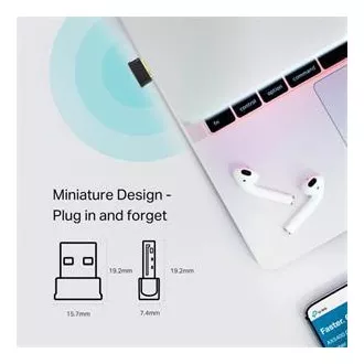 TP-Link Archer T2UB Nano - AC600 Nano Wi-Fi Bluetooth 4.2 USB adaptér TP-Link Archer T2UB Nano - AC600 Nano Wi-Fi Bluetooth 4.2 USB adaptér