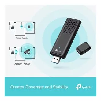 TP-Link Archer TX20U - AX1800 WiFi USB adaptér TP-Link Archer TX20U - AX1800 WiFi USB adaptér