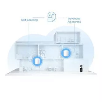 TP-Link Deco X10(3-pack) - AX1500 Meshový Wi-Fi 6 systém pro chytré domácnosti - Rodičovská kontrola - (3-pack)