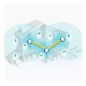 TP-Link Deco X60(3-pack) - AX5400 Meshový Wi-Fi 6 systém pro chytré domácnosti - HomeCare - (3-pack) TP-Link Deco X60(3-pack) - AX5400 Meshový Wi-Fi 6 systém pro chytré domácnosti - HomeCare - (3-pack)