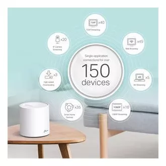 TP-Link Deco X60(3-pack) - AX5400 Meshový Wi-Fi 6 systém pro chytré domácnosti - HomeCare - (3-pack) TP-Link Deco X60(3-pack) - AX5400 Meshový Wi-Fi 6 systém pro chytré domácnosti - HomeCare - (3-pack)